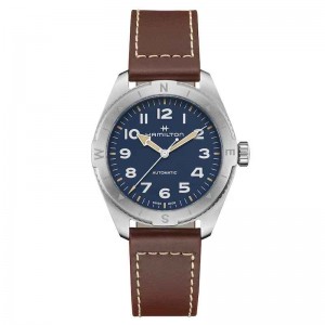 Hamilton Stainless Steel 41mm Khaki Field Expedition Automatic On Leather Strap(H70315540)